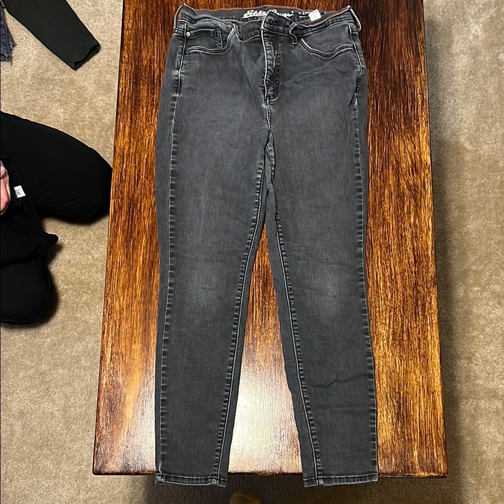 Eddie Bauer Gray Skinny Jeans Modern Fit